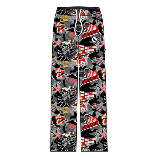 Youth & Adult Aviator Hockey Camo Lounge Pant