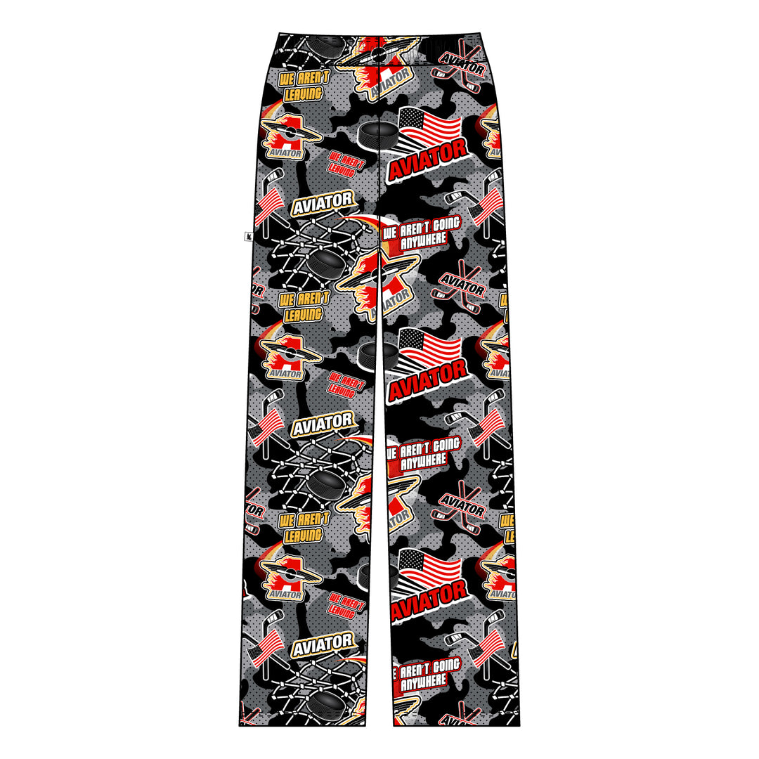 Youth & Adult Aviator Hockey Camo Lounge Pant