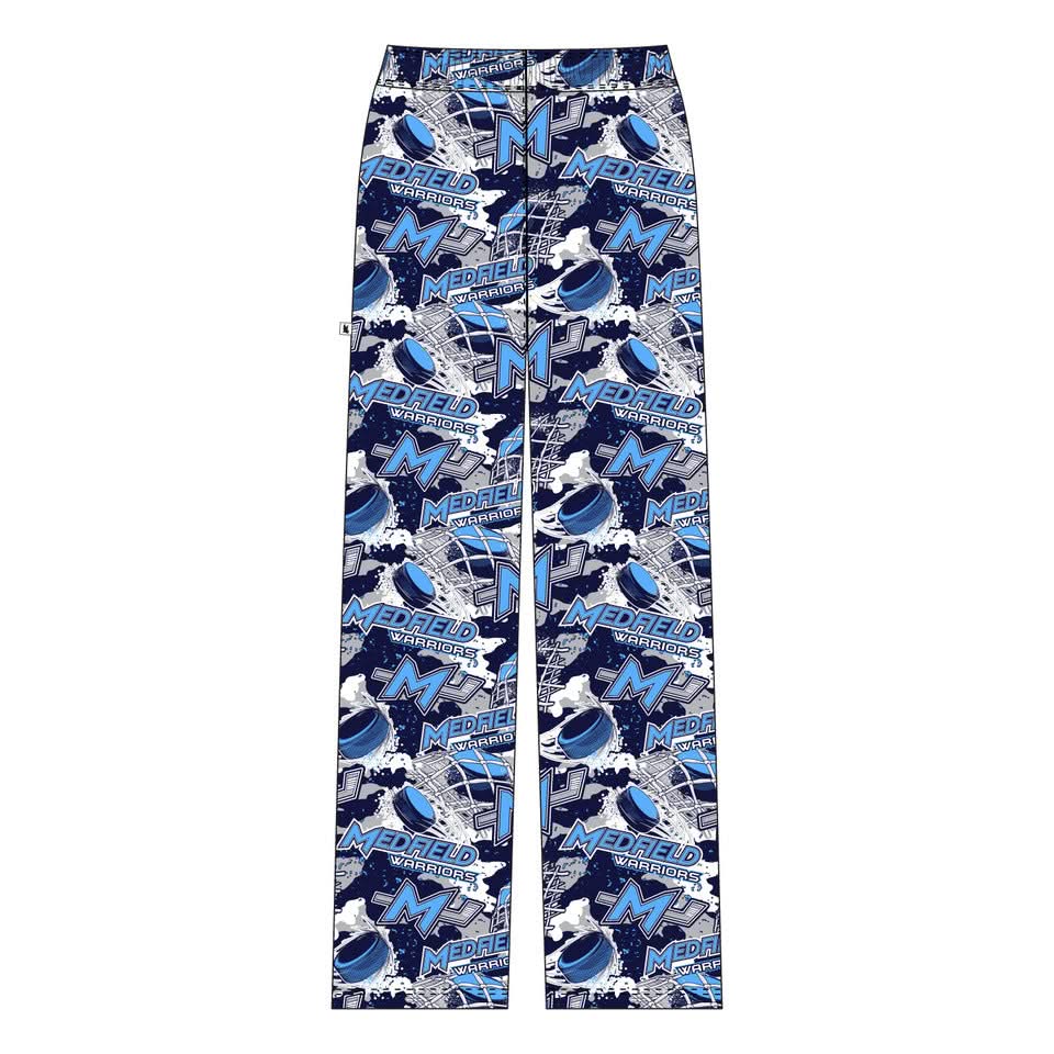 Youth & Adult  Medfield Warriors Hockey Lounge Pant