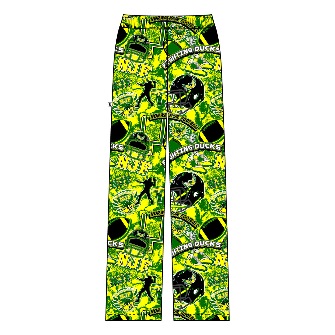 Youth & Adult Norwalk Ducks Football Lounge Pant