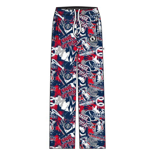 Youth & Adult Mavericks Baseball Lounge Pant