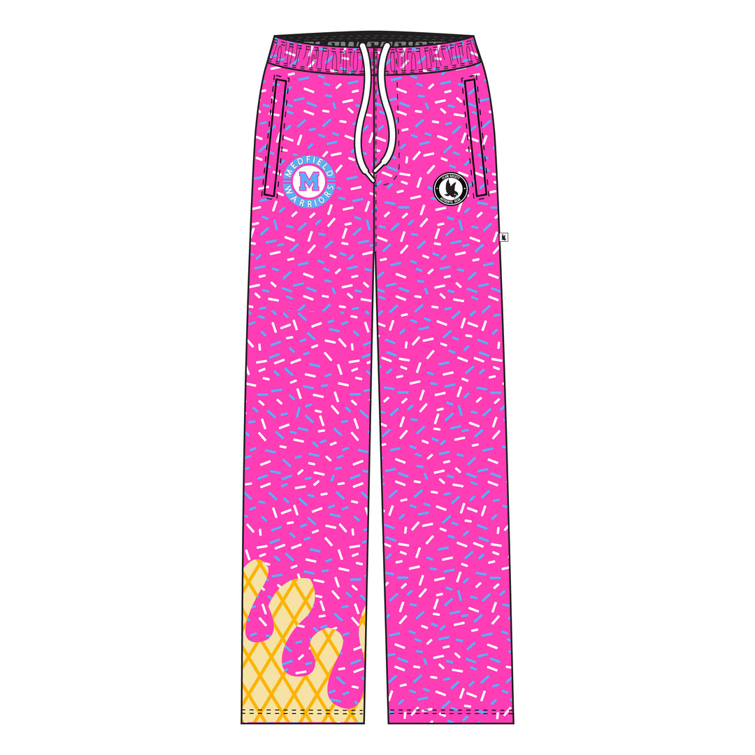 Youth & Adult Medfield Warriors Ice Cream Drip Lounge Pant - 2 colors!