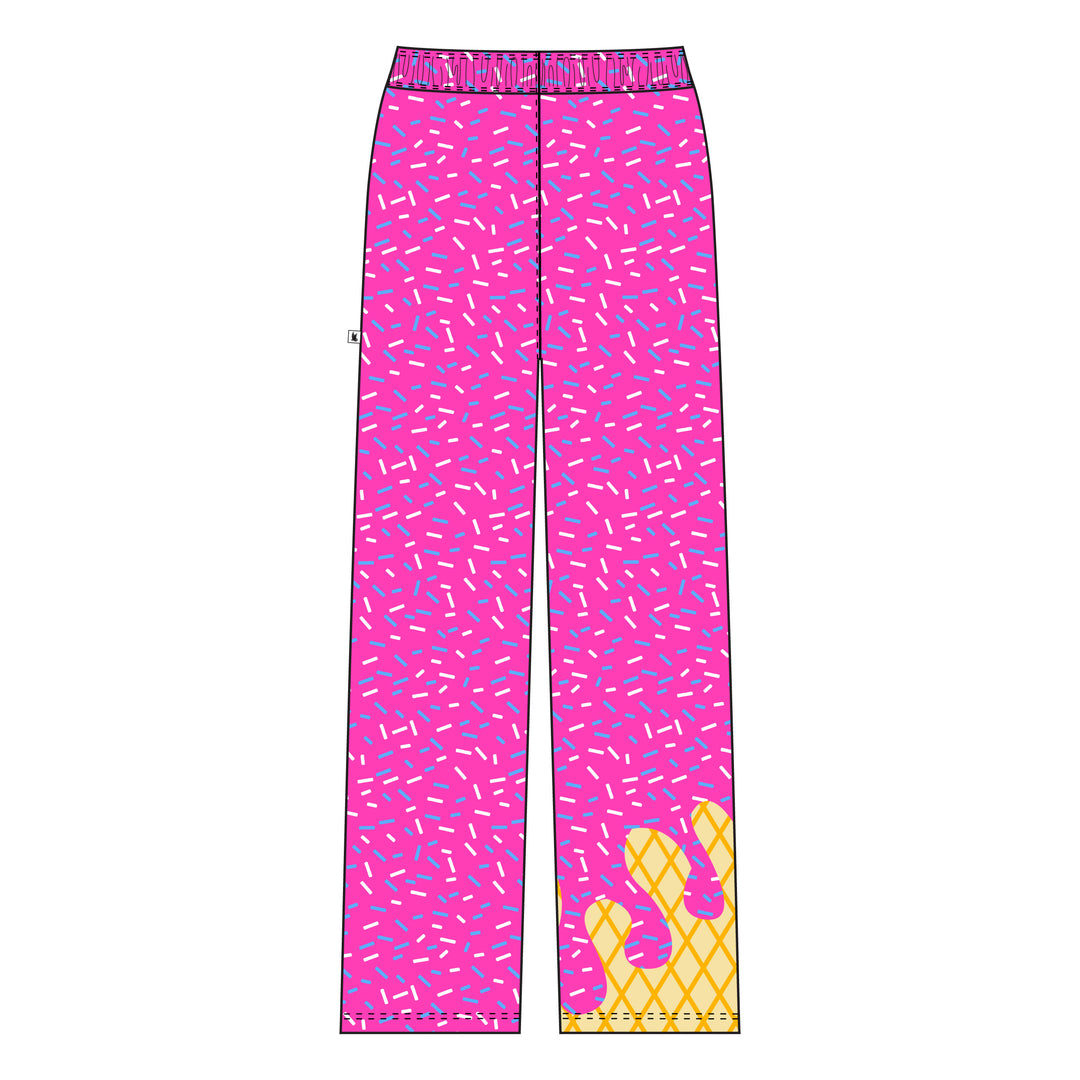 Youth & Adult Medfield Warriors Ice Cream Drip Lounge Pant - 2 colors!