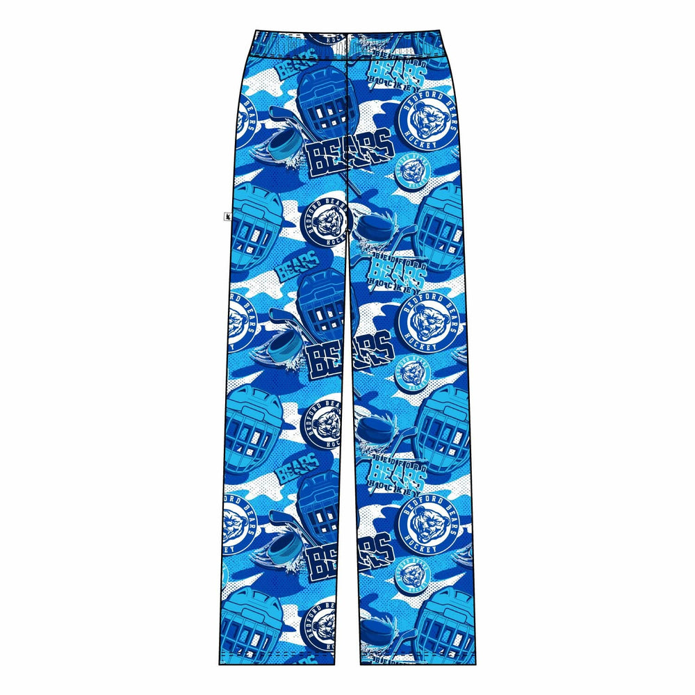 Youth & Adult Bedford Bears Hockey Camo Lounge Pant