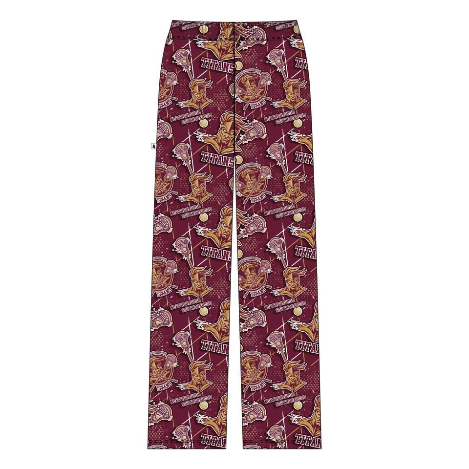 Youth & Adult Northborough Southborough Titans Lacrosse Lounge Pant