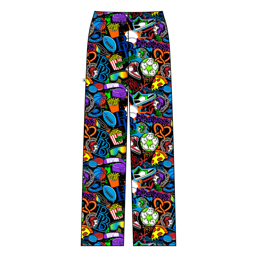 Youth & Adult Blind Brook Graffiti Splatter Lounge Pant