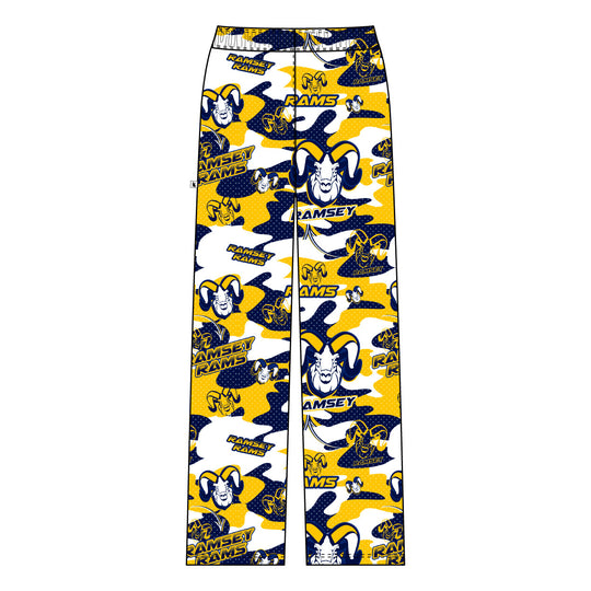 Youth & Adult Ramsey Rams Camo Lounge Pant - 2 colors!