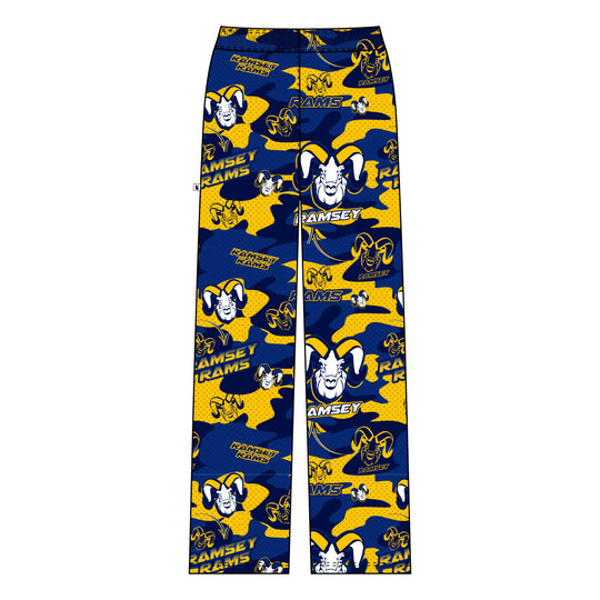 Youth & Adult Ramsey Rams Camo Lounge Pant - 2 colors!