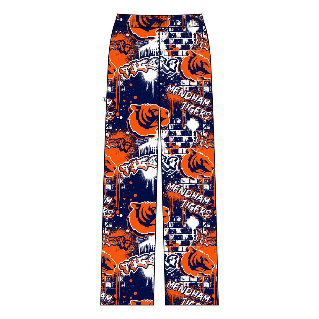 Youth & Adult Mendham Elementary Tigers Graffiti Lounge Pant - 2 color options!