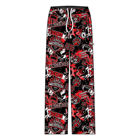 Youth & Adult Tyngsboro Football Splatter Lounge Pant