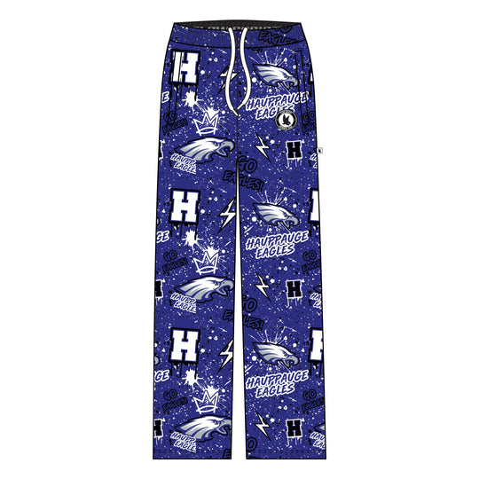 Youth & Adult Hauppauge Eagles Splatter Lounge Pant