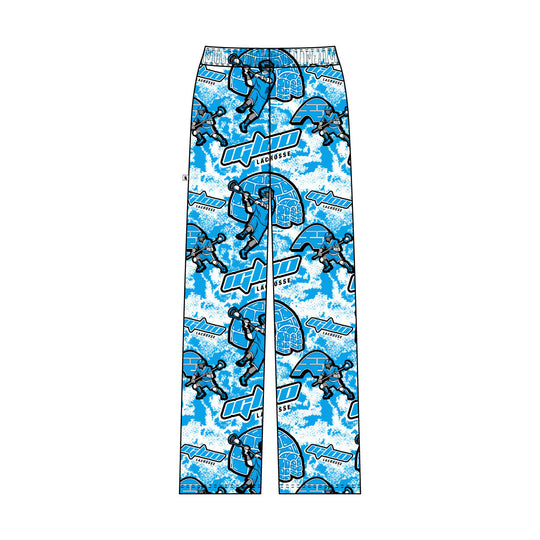 Youth & Adult Igloo Lacrosse Blue Lounge Pant