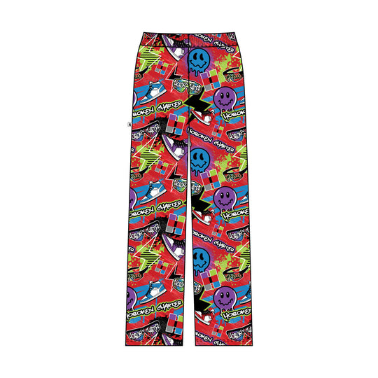 Youth & Adult Hoboken Charter Splatter Graffiti Lounge Pant