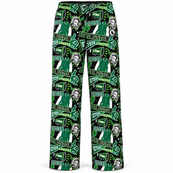Youth & Adult Livingston Lancers Fuzzy Lounge Pant