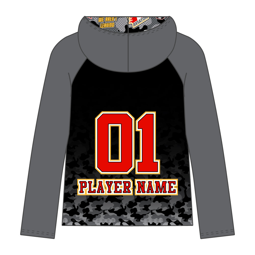 Youth & Adult Aviator Hockey Camo Hoodie