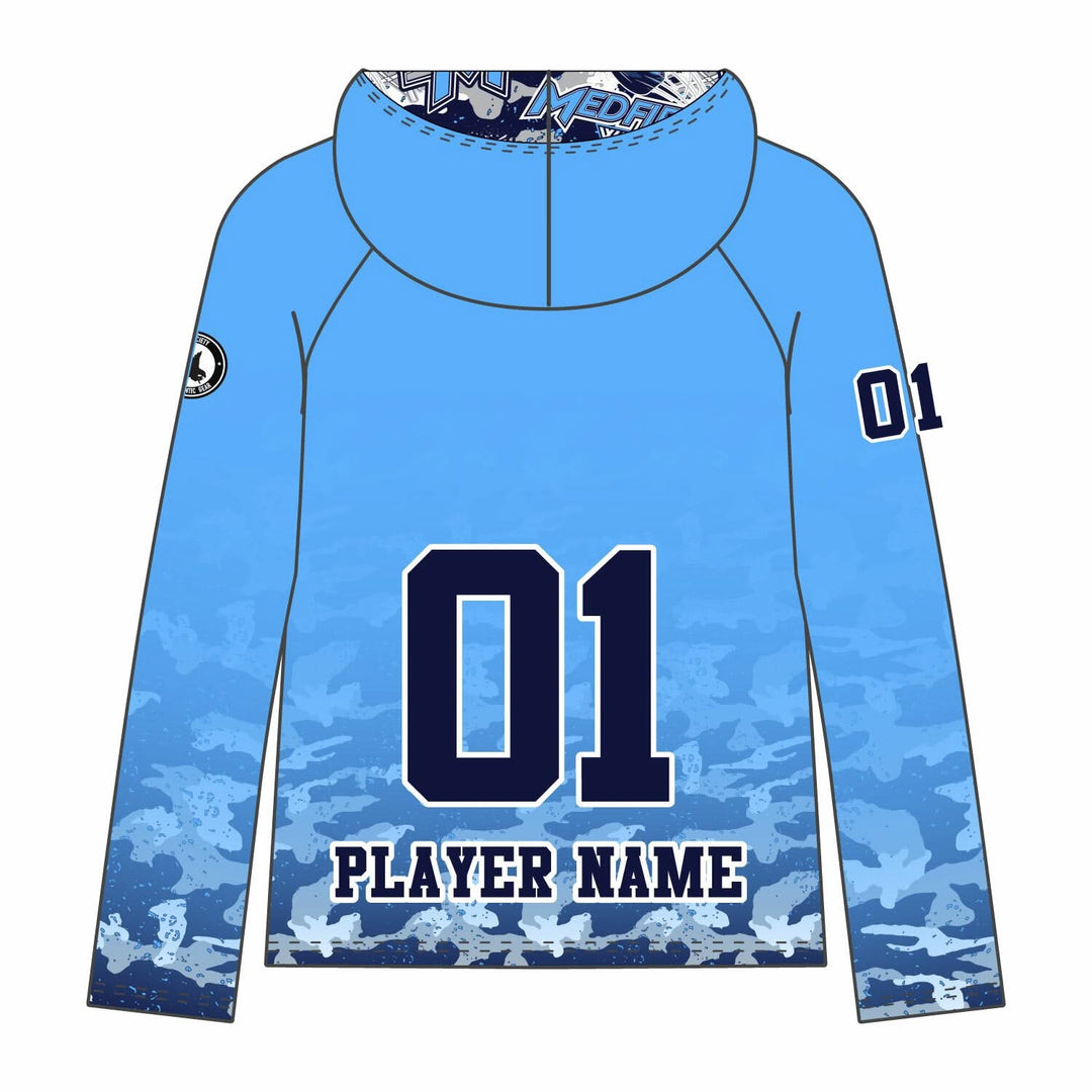 Youth & Adult Medfield Warriors Hockey Hoodie