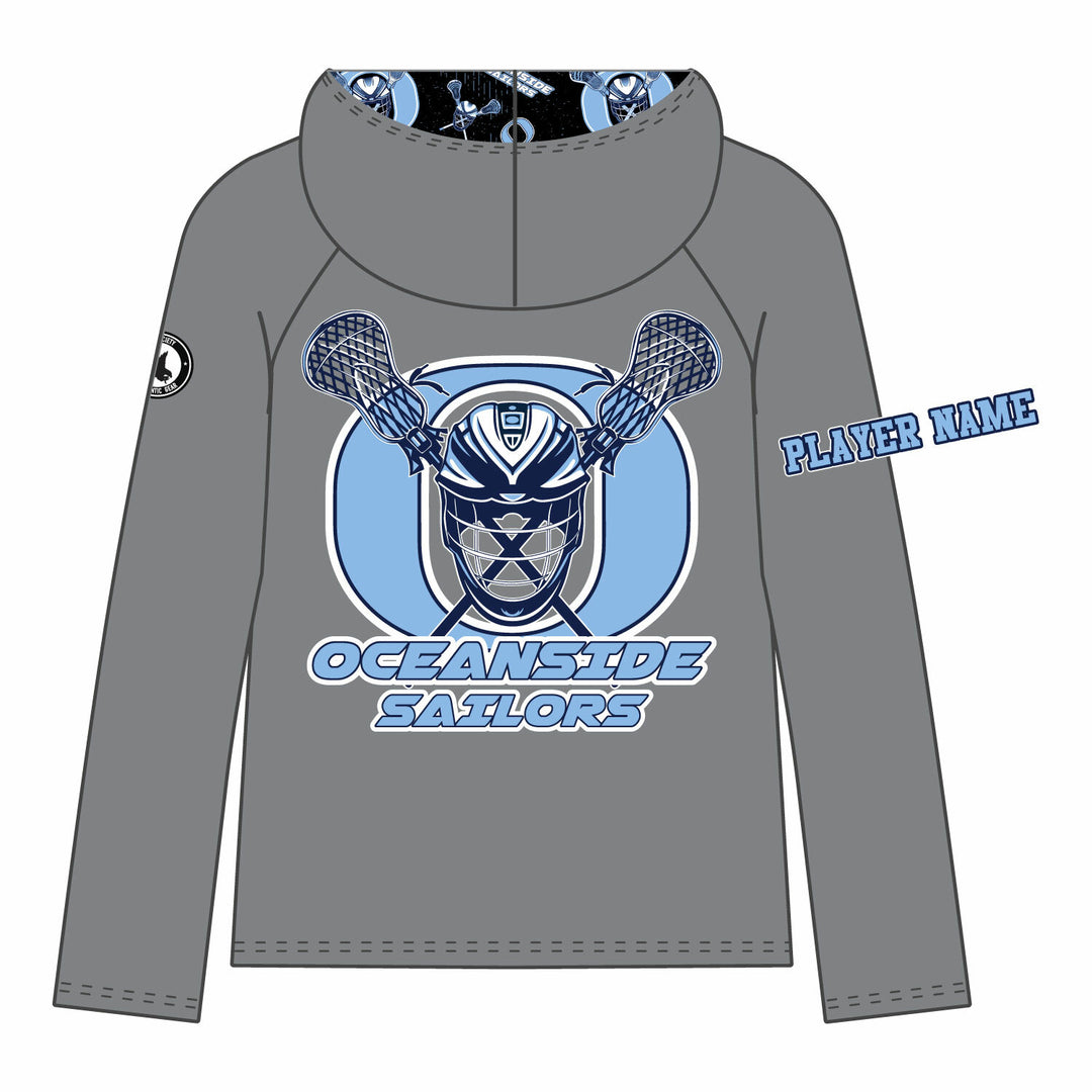 Boys & Mens Oceanside Sailors Lacrosse Hoodie - 2 colors!