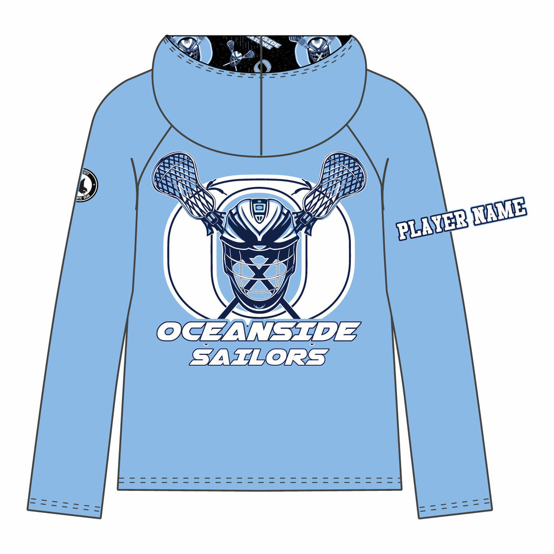 Boys & Mens Oceanside Sailors Lacrosse Hoodie - 2 colors!