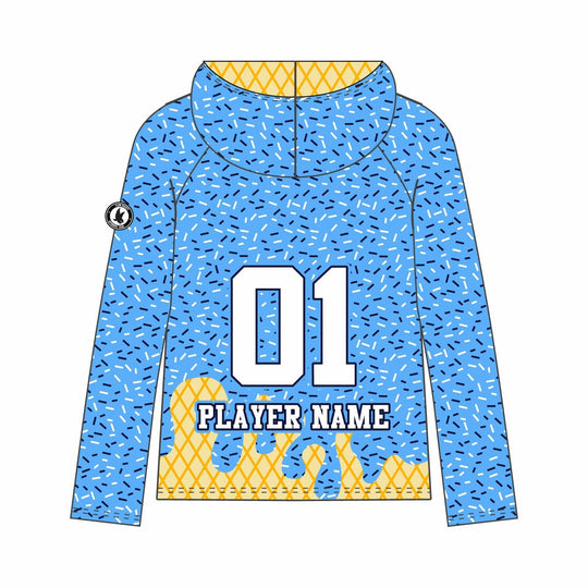 Youth & Adult Medfield Warriors Ice Cream Drip Hoodie