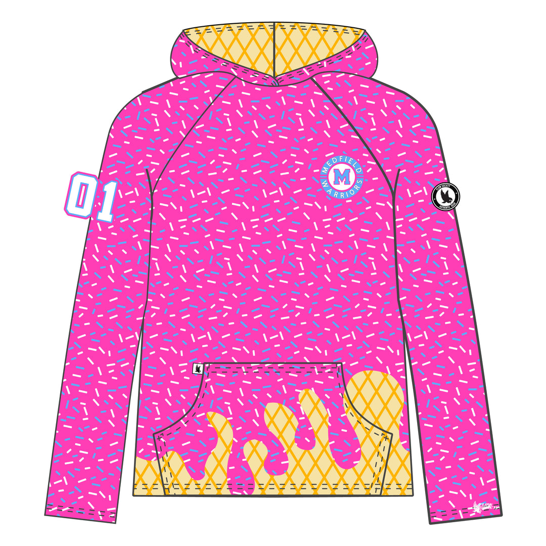 Medfield Warriors Ice Cream Drip Products