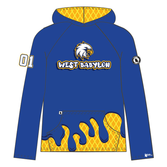 Youth & Adult West Babylon Eagles Ice Cream Drip Hoodie