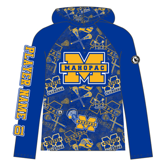 Youth & Adult Mahopac Lacrosse Printed Hoodie
