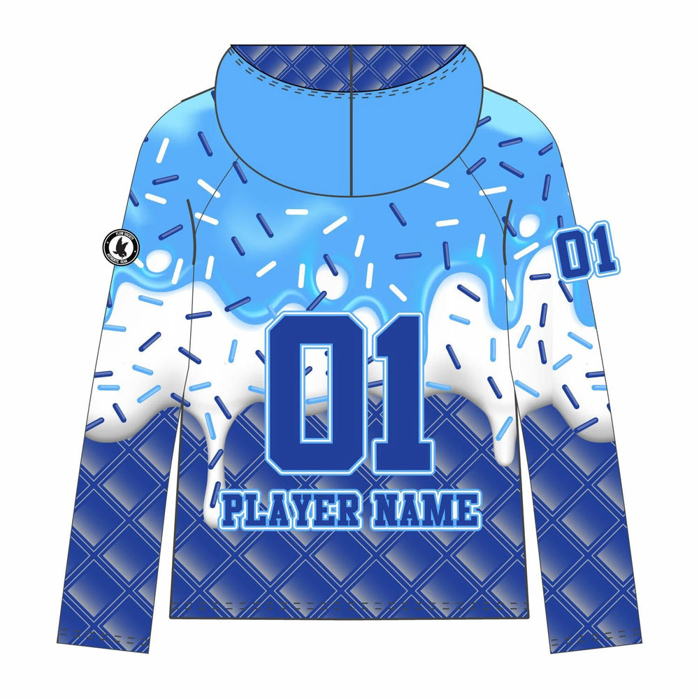 Youth & Adult SPF Raiders Baseball Ice Cream Drip Hoodie