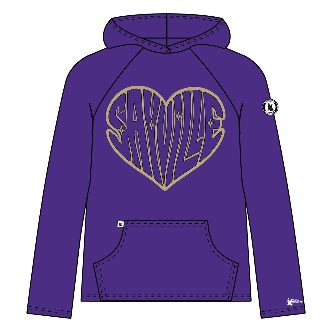 Youth Sayville Heart Hoodie - 4 colors!