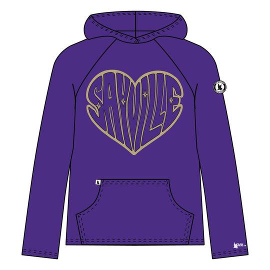 Youth Sayville Heart Hoodie - 4 colors!