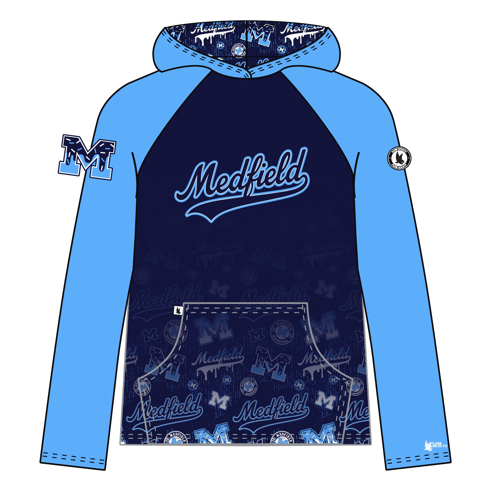 Youth & Adult Ice Cream Logo Hoodie