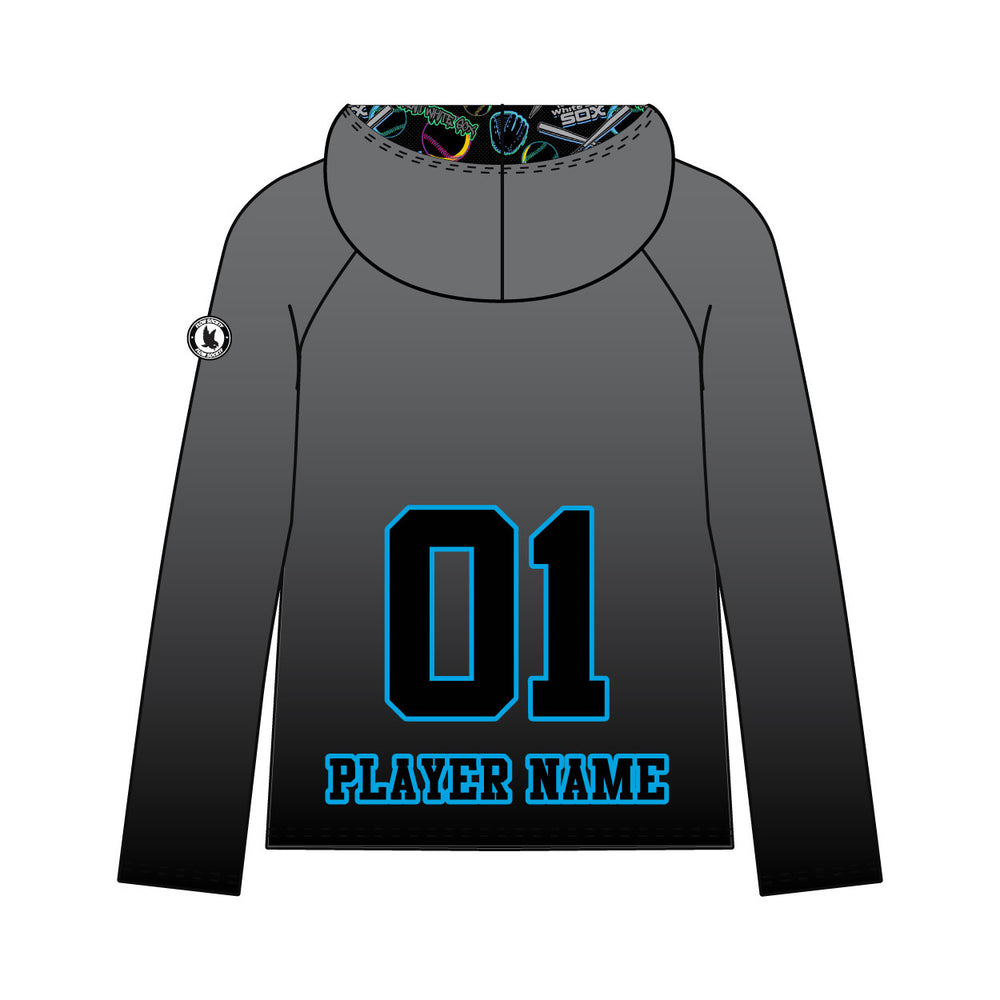 Youth & Adult Kent White Sox Baseball Hoodie