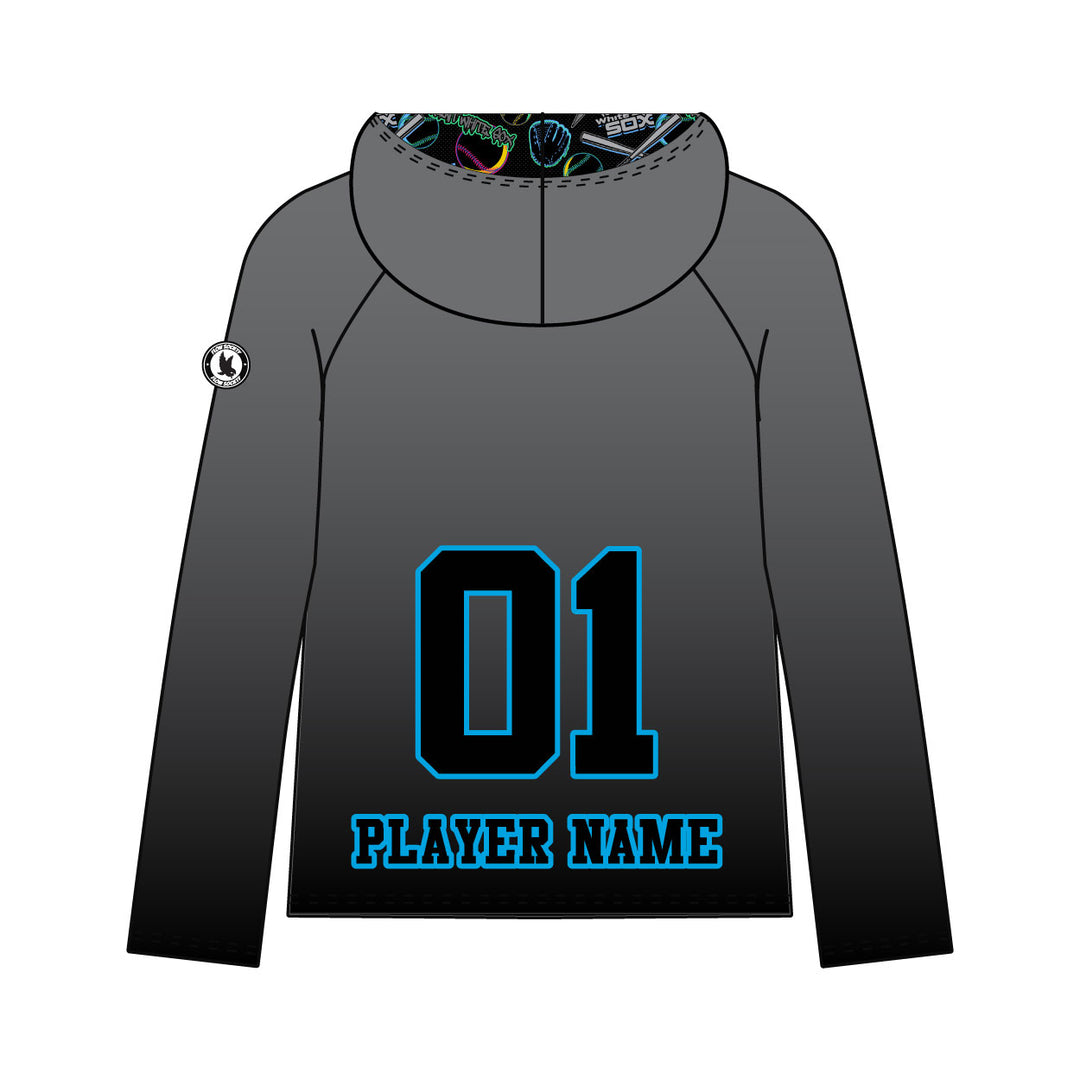 Youth & Adult Kent White Sox Baseball Hoodie