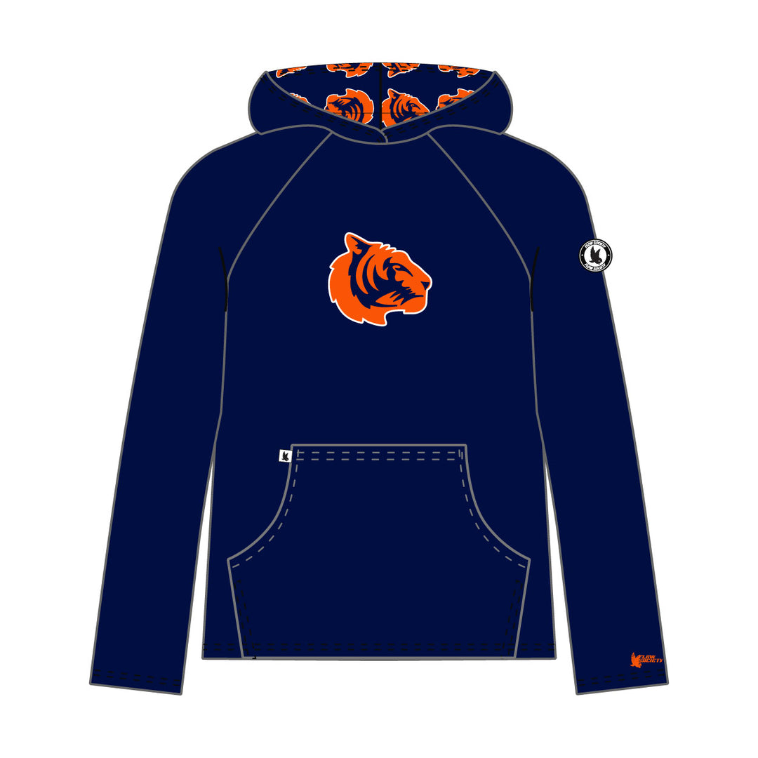 Youth & Adult Mendham Tigers Logo Navy Hoodie