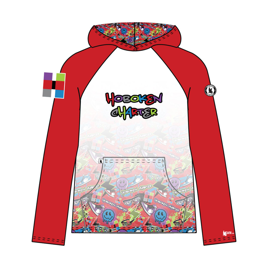 Youth & Adult Hoboken Charter Splatter Graffiti Hoodie