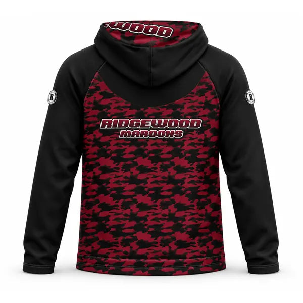 Youth & Adult Ridgewood Logo Camo Hoodie