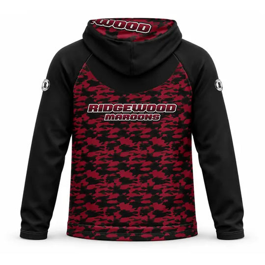 Youth & Adult Ridgewood Logo Camo Hoodie