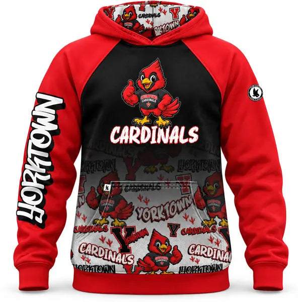 Youth & Adult Yorktown Cardinals Hoodie