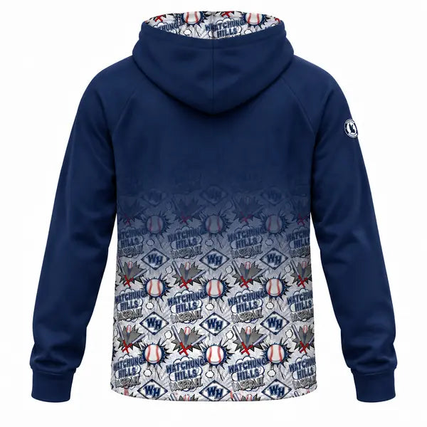 Youth & Adult Watchung Hills Baseball Hoodie