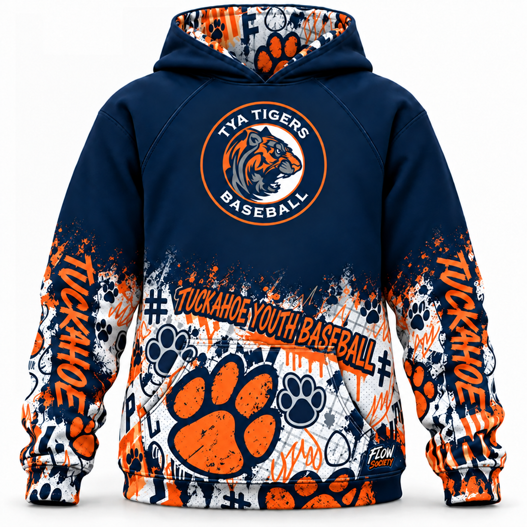 Youth & Adult Tuckahoe Tigers Hoodie
