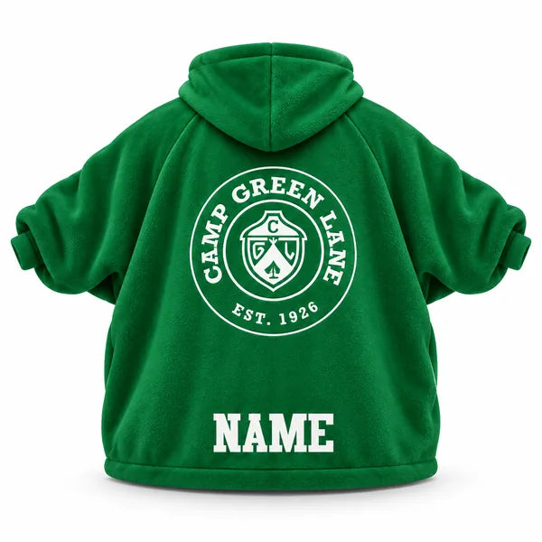 Youth & Adult Camp Green Lane Blanket Hoodie