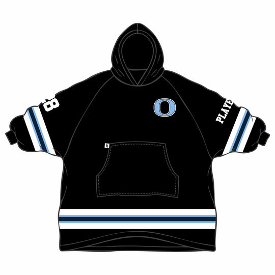 Boys & Mens Oceanside Sailors Lacrosse Wearable Blanket Hoodie - 2 colors!