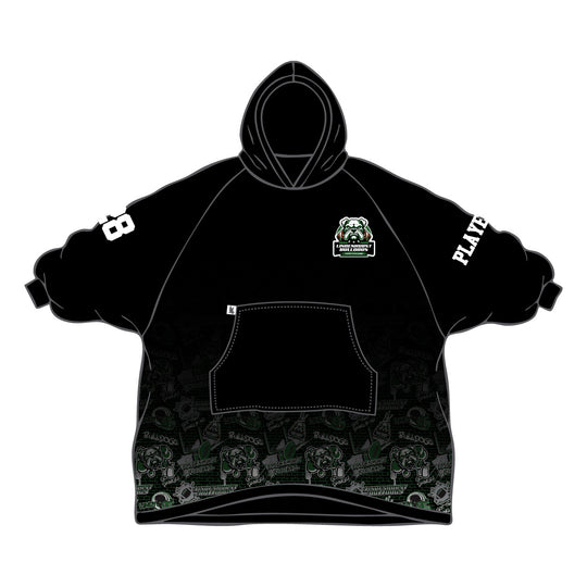 Youth & Adult Lindenhurst Bulldogs Wearable Blanket Hoodie