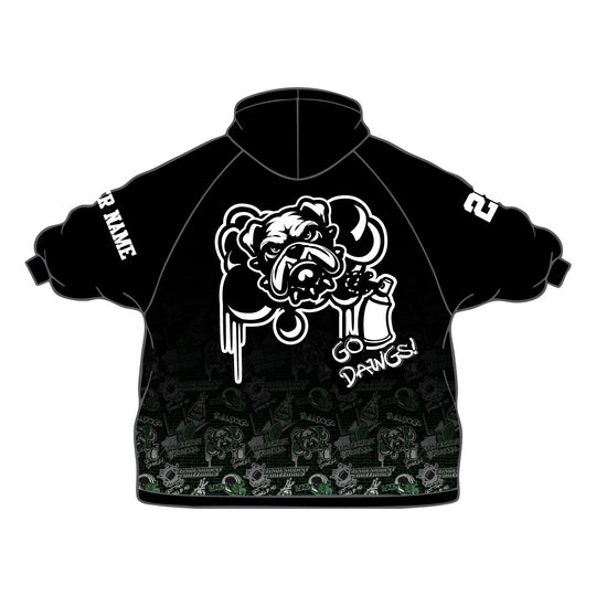 Youth & Adult Lindenhurst Bulldogs Wearable Blanket Hoodie