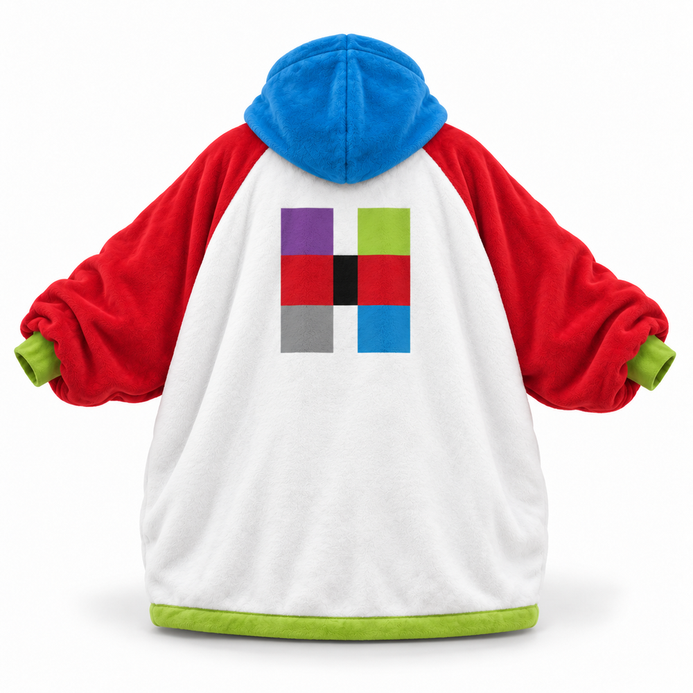 Youth & Adult Hoboken Charter Splatter Graffiti Blanket Hoodie