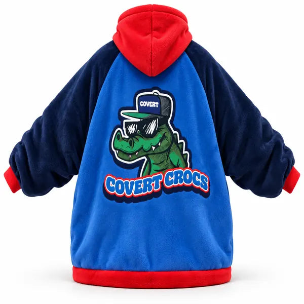 COVERT CROCS RVC BLANKET HOODIE