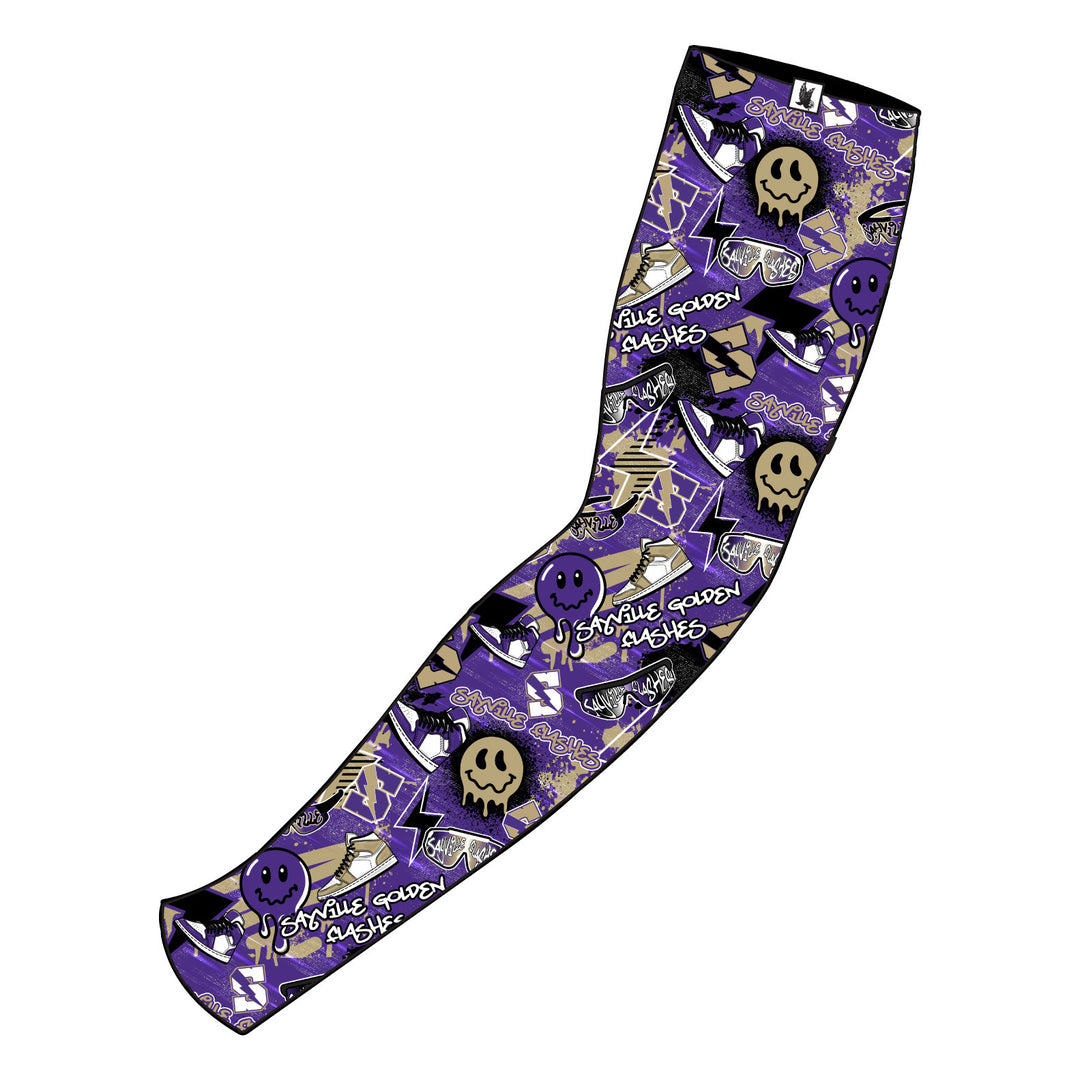 Youth Sayville Golden Flashes Graffiti Arm Sleeve