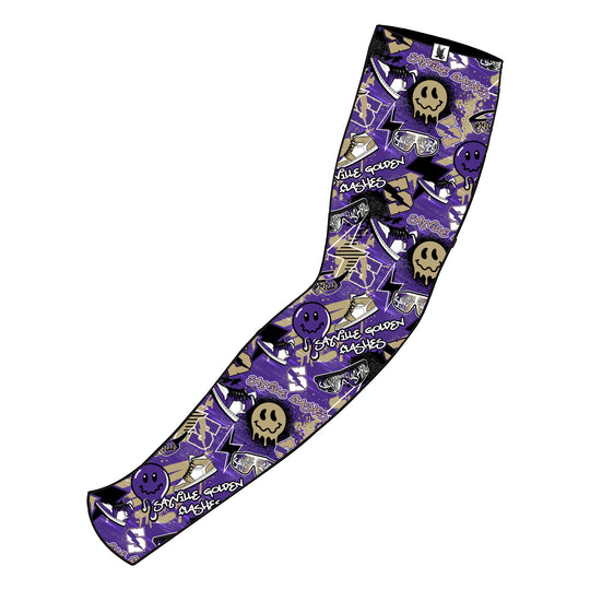 Youth Sayville Golden Flashes Graffiti Arm Sleeve