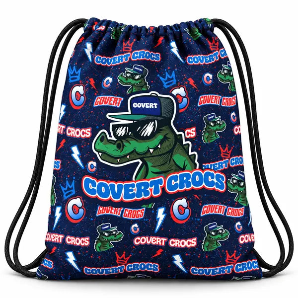 COVERT CROCS RVC DRAWSTRING BAG