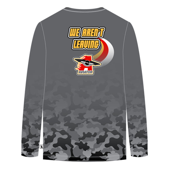 Youth & Adult Aviator Hockey Camo Long Sleeve T-Shirt