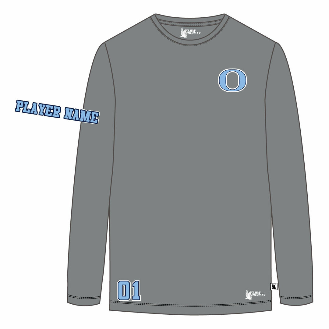 Boys & Mens Oceanside Sailors Lacrosse Long Sleeve Tee Shirt - 3 colors!